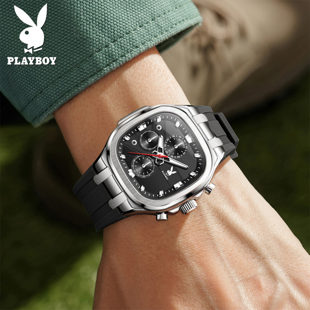 PLAYBOY 3076 Brand original au - Luxury Watch Straps recension och pris