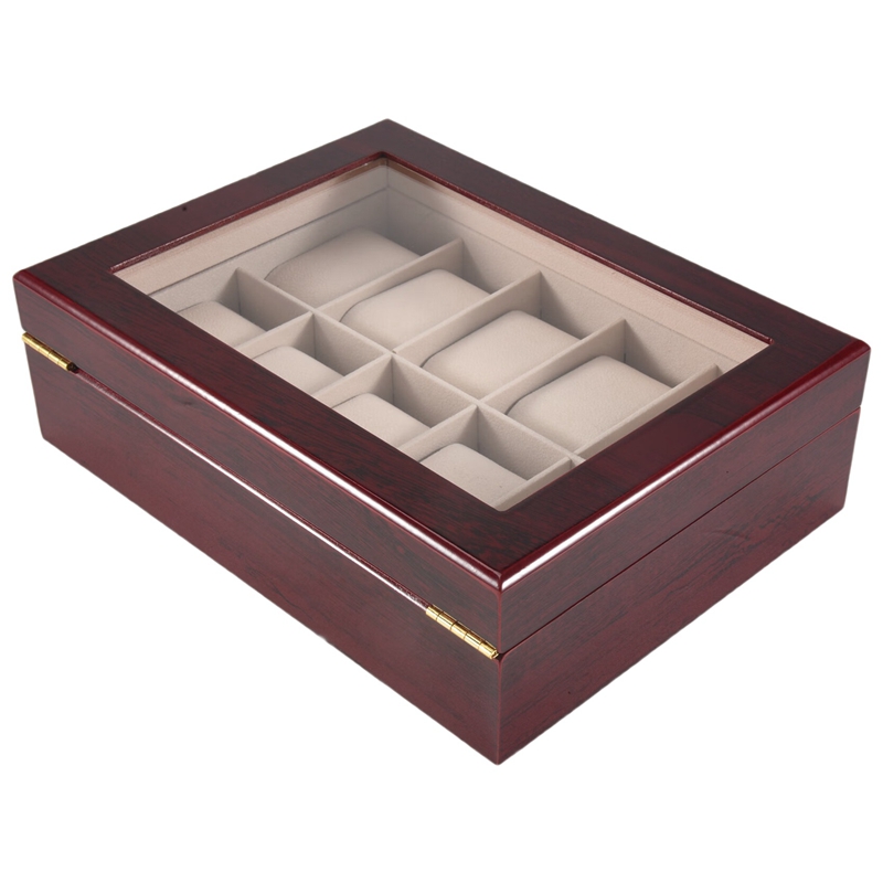 Luxury Wooden Watch Box Watch  - Luxury Watch Holder For Men recension och pris