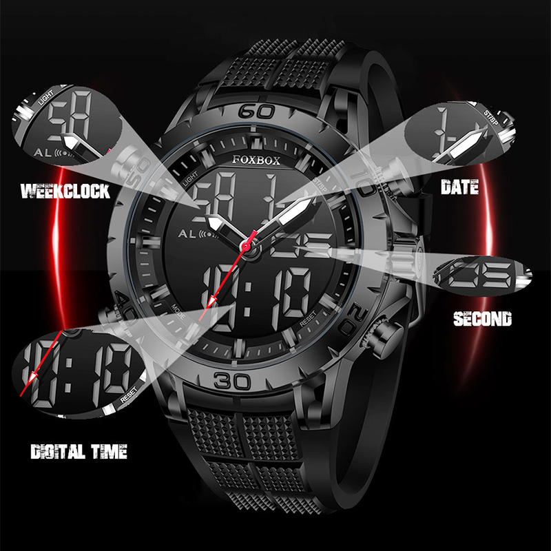 FOXBOX Mens Watches Sports Top - Luxury Watch Magazine recension och pris
