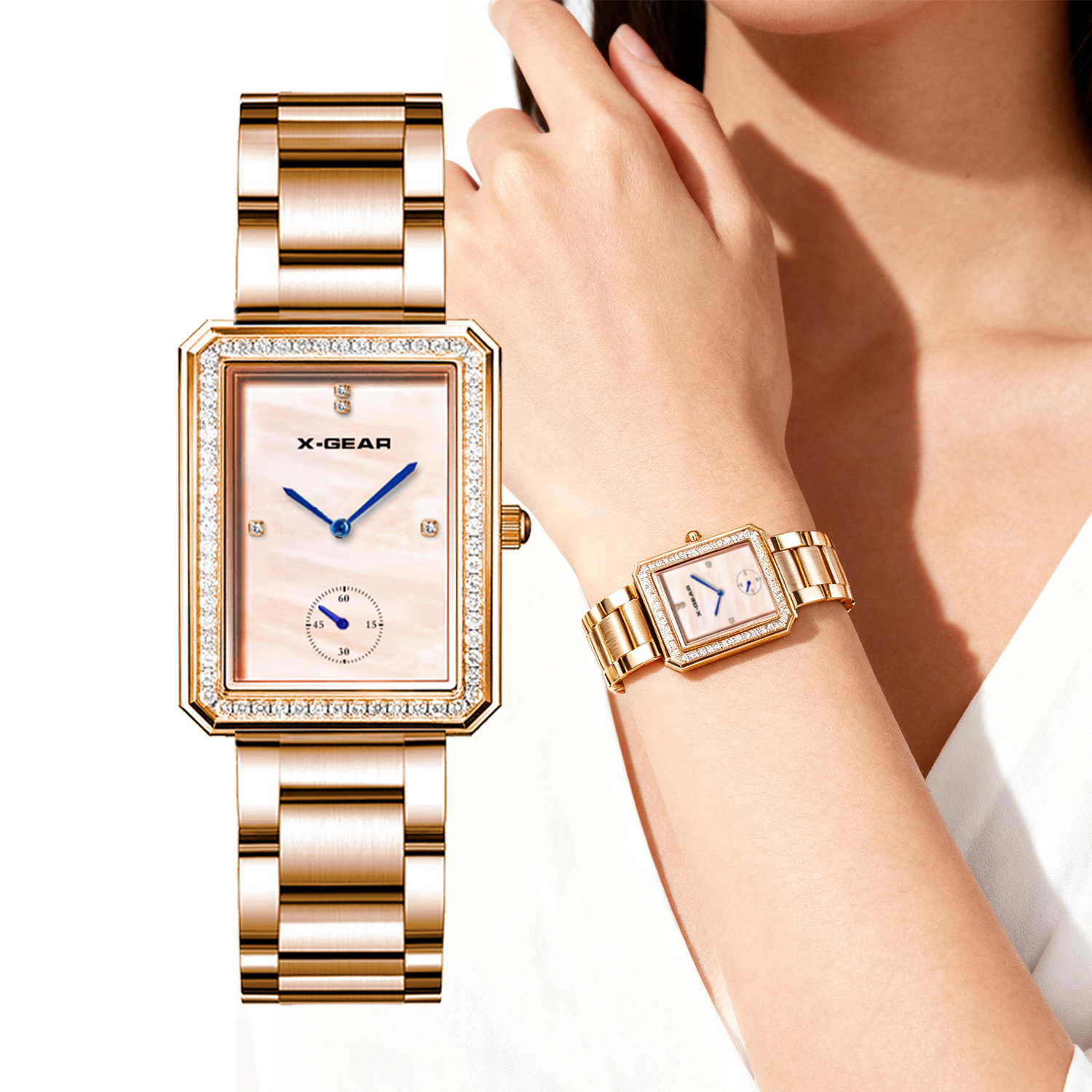 X-GEAR Ladies Simple Watch Fas - Luxury X I Watch recension och pris