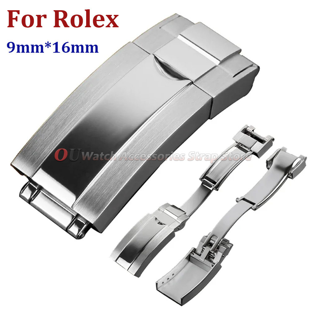 9mmx16mm Stainless Steel Deplo - Luxury Watch Expensive recension och pris