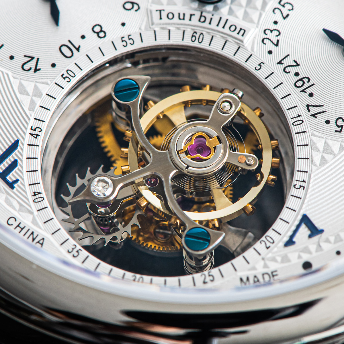 Sugess Seakors Man Tourbillon  - Moonphase Complication Watch recension och pris