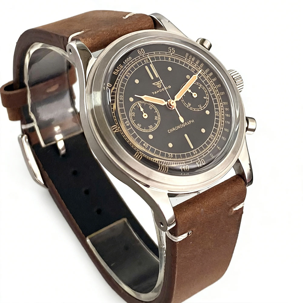 Tandorio New 38mm Domed Glass  - Field Watch Military recension och pris