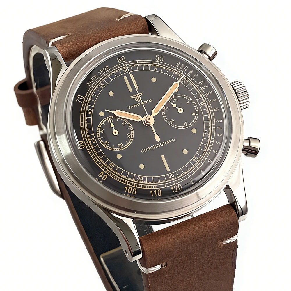 Tandorio New 38mm Domed Glass  - Field Watch Military recension och pris