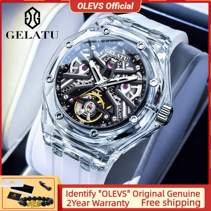 GELATU 8002 Automatic Mechanic - Luxury Watch Straps recension och pris