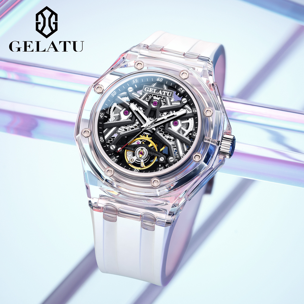 GELATU 8002 Automatic Mechanic - Luxury Watch Straps recension och pris