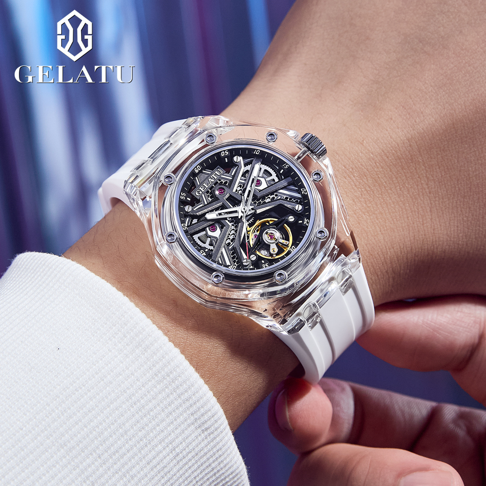 GELATU 8002 Automatic Mechanic - Luxury Watch Straps recension och pris