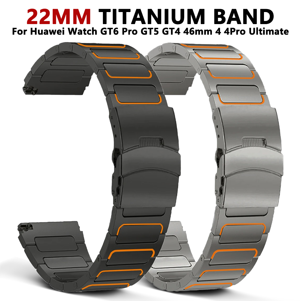 22mm Luxury Titanium Strap for - Luxury Watch Galaxy recension och pris