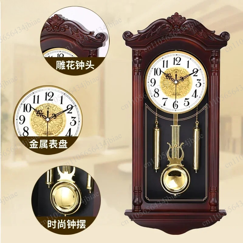 Silent Swing Wall Watches Vint - Luxury Watch Wall Clock recension och pris