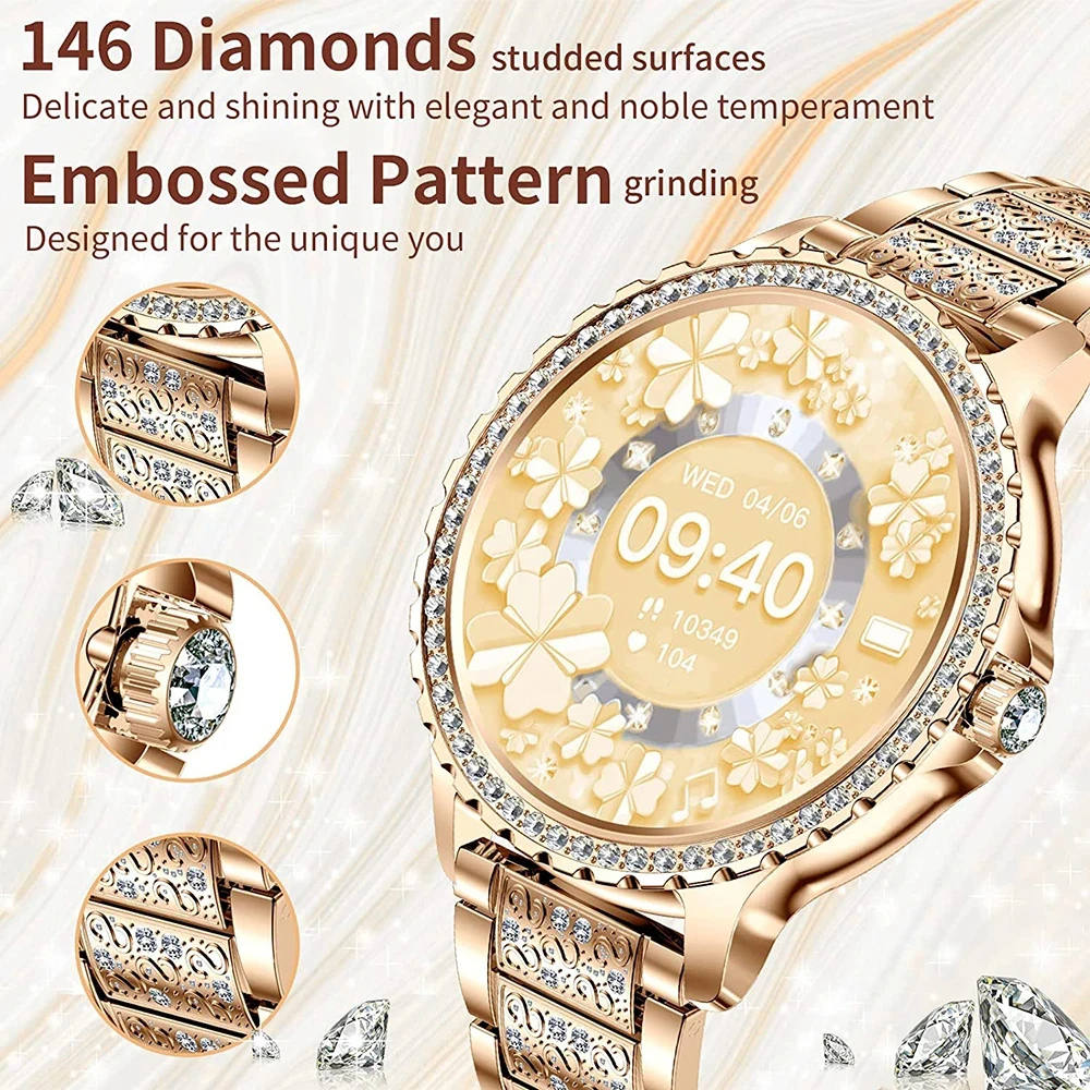 Fashion Luxury Gold Women Smar - Luxury Watch In The World recension och pris