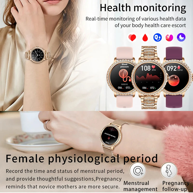 Fashion Luxury Gold Women Smar - Luxury Watch In The World recension och pris